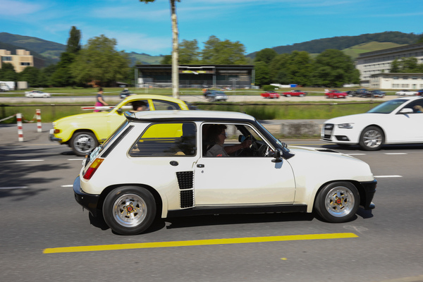 Bild: Renault 5 Turbo (1981) - Teilnehmer der Swiss Classic World Rallye - Swiss Classic World 2025