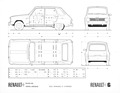 Renault 6 (1969) – Abmessungen