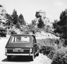 Renault 6 (1969) – auf Testfahrt in Südfrankreich