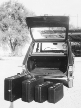 Renault 6 (1969) – üppiger Kofferraum mit niedriger Ladekante und ebenem Boden