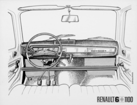 Renault 6 (1971) - Cockpit
