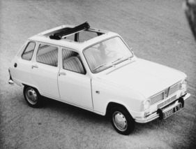 Renault 6 TL (1971) – mit grossem, zweigeteiltem Faltdach