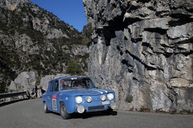 Renault 8 Gordini (1965) an der Rallye Monte Carlo Historique 2015