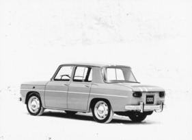 Renault 8 Gordini (1966) - Rear view of the 1300 version