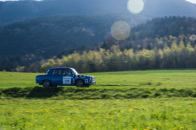 Renault 8 Gordini (1966) an der Tour Auto Optic 2ooo auf Etappe 4 am 11. April 2014 (Startnummer 108)