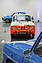 Renault 8 Gordini (1969) - Cup-Ausführung mit ungewöhnlicher roter Front (© Bruno von Rotz, 2026) Renault 8 Gordini (1969) - Cup-Ausführung mit ungewöhnlicher roter Front (© Bruno von Rotz, 2026)