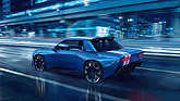 Renault 8 Gordini Concept (2026) - Dynamic at Night (Rendering)