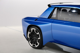 Renault 8 Gordini Concept (2026) - stämmige Optik dank breiten Radhäusern