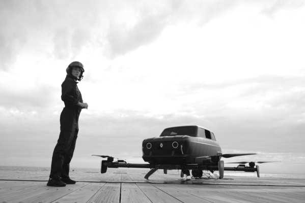 Renault AIR4 – Vision eines Quadkopters im Stil des Renault 4