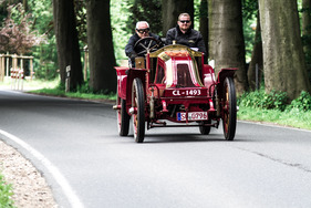 Renault Agathe (1907) - auf dem Schloss Dyck bei der Kronprinz Wilhelm Rasanz Fahrt 2013