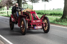 Renault Agathe (1907) - auf dem Schloss Dyck bei der Kronprinz Wilhelm Rasanz Fahrt 2013