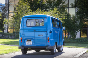 Renault Alouette (1975) – Der positive Sturz der Räder ist ein Zugeständnis an die hohe Zuladung