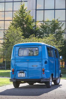 Renault Alouette (1975) – Zwei kleine Stossecken müssen reichen. Das Mittelstück wäre sonst beim Beladen im Weg