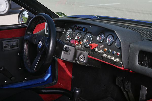 Renault Alpine A 310 (1981) - mofiziertes Cockpit für den Sporteinsatz