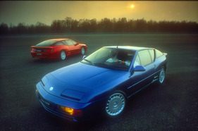 Renault-Alpine A 610 (1991) - Sonnenuntergangsstimmung bei Alpine