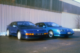 Renault-Alpine A 610 (1991) - Vergleich zwischen V6 GT (links) und A610