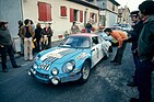 Bild: Renault-Alpine A110 (1975) - Bei der Rallye Monte Carlo