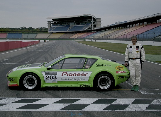 Renault-Alpine A310 GRIV (1979) - mit Fahrer Ron Kluit (63 Jahre alt)