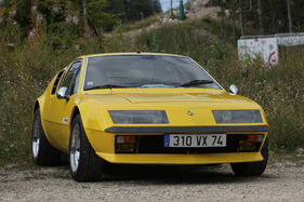Renault-Alpine A310 V6 - in Gelb - Rencontre Franco-Suisse Alpine 2019