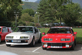 Renault-Alpine A310 V6 - in Rot und Weiss - Rencontre Franco-Suisse Alpine 2019