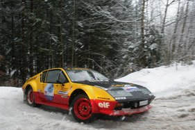 Renault Alpine A310 an der Ländle Classic 'Schneegestöber' 2012