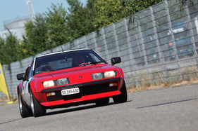 Renault-Alpine A310 - der Nachfolger der Berinette - am 2. TCS Youngtimer und Classictreffen in Pratteln im Jahr 2016