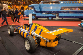 Renault Alpine A366 (1974) - Rennwagen der Formel Renault auf dem Werksstand - Rétromobile Paris 2016