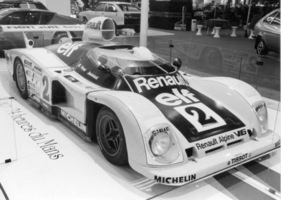 Renault-Alpine A442B (1978) - damit haben Jassaud und Pironi beim 24-Stunden-Rennen von Le Mans gesiegt - Genfer Automobilsalon 1979