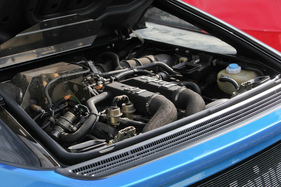 Renault-Alpine Le Mans - Blick in den Motorraum - Rencontre Franco-Suisse Alpine 2019
