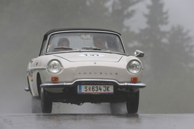 Renault Caravelle 100 S (1967) - am Start in der Tourenwagenklasse  - Gaisbergrennen 2013 - Berglauf auf den Gaisberg am Freitag
