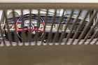 Renault Caravelle 1100 (1964) - Blick durch die Motorhaube auf das Cockpit