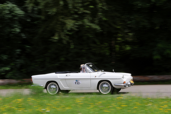 Renault Caravelle 1100 (1965) - Startfeld "FaBaM - Freunde alten Blechs und aller Marken" - Oldtimer GP Brugger Schachen 2024