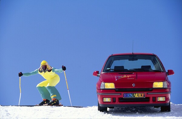 Renault Clio - Auch im Schnee gibt es für den Flitzer keine Hindernisse