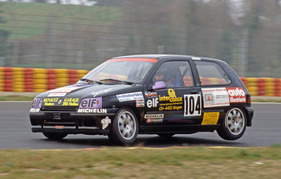 Renault Clio Cup (1992) - Daniel Hadorn im Clio Cup 1 in Mugello