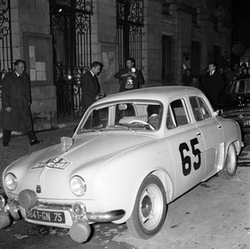 Renault Dauphine (1958) an der Rallye Monte-Carlo (1958)
