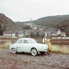 Renault Dauphine (1958) - für die Ferienreise (1958)