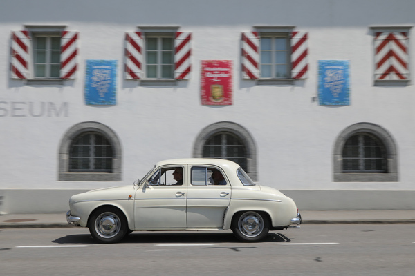 Bild: Renault Dauphine (1964) - bei den Publikums-Taxifahrten - Oldtimer in Obwalden (O-iO) 2023