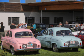 Renault Dauphine Gordini (1961) - in Rosa - 49. FNA-Jahrestreffen 2023 (1961)