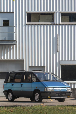 Renault Espace 2200 TXE (1990) - der Luftwiderstandsbeiwert beträgt nur 0,32