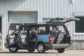 Renault Espace 2200 TXE (1990) - die Heckklappe reicht seit dem Facelift 1988 weit herunter