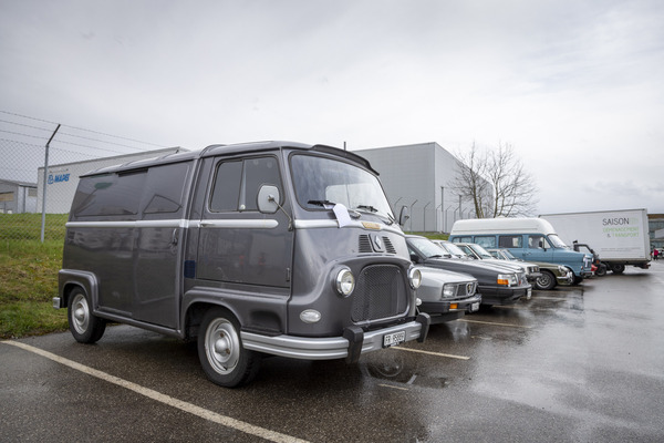 Renault Estafette (1966) – deutlich seltener anzutreffen als der Citroën-Konkurrent – Swiss RetroMecanika 2023