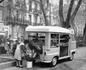 Renault Estafette Plateforme (1962) – mit Sonderaufbau für die Floristin