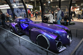 Renault Filante Record (2025) – dem 40 CV nachempfunden soll auch dieses Auto mit einem Gewicht von weniger als 1000 kg Rekorde einfahren – Rétromobile Paris 2025