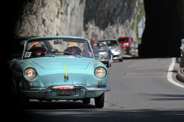 Renault Floride (1960) - an der Jungfrau Rallye 2019