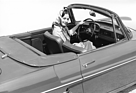 Renault Floride Convertible (1961) - Blick in das offene Interieur