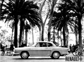 Renault Floride S (1962) - Modernity before antiquity - Photo from a sales brochure