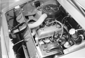Renault Floride S (1962) - der 945 ccm-Motor der 'Caravelle' und der 'Floride S' (1962)