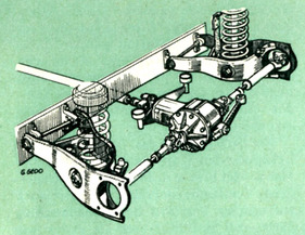 Renault Frégate Amiral (1955) - Die Hinterräder sind einzeln aufgehängt und gefedert (1955)
