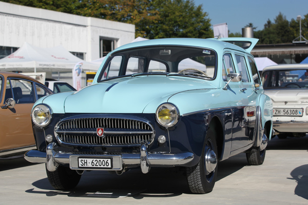 Bild Renault Frégate Domaine R1103 (1956) - gebaut von 1956 bis 1960, früher als Betriebsfahrzeug eines Weinhändlers benutzt - Dolder Classics September 2018