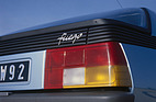 Renault Fuego (1980) - Fuego-Schriftzug auf dem Heck der GTL-Version